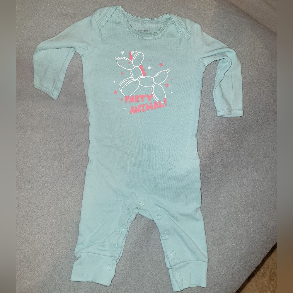 Set Of 4 - Little Girl Jammies 6 Months - Picture 9 of 10